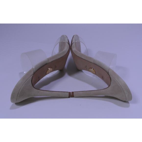 NIB Veronica Beard Women's Asha Sandal Sandals Mules Pumps Ecru NWT 295 Sz 7.5 - Picture 10 of 13